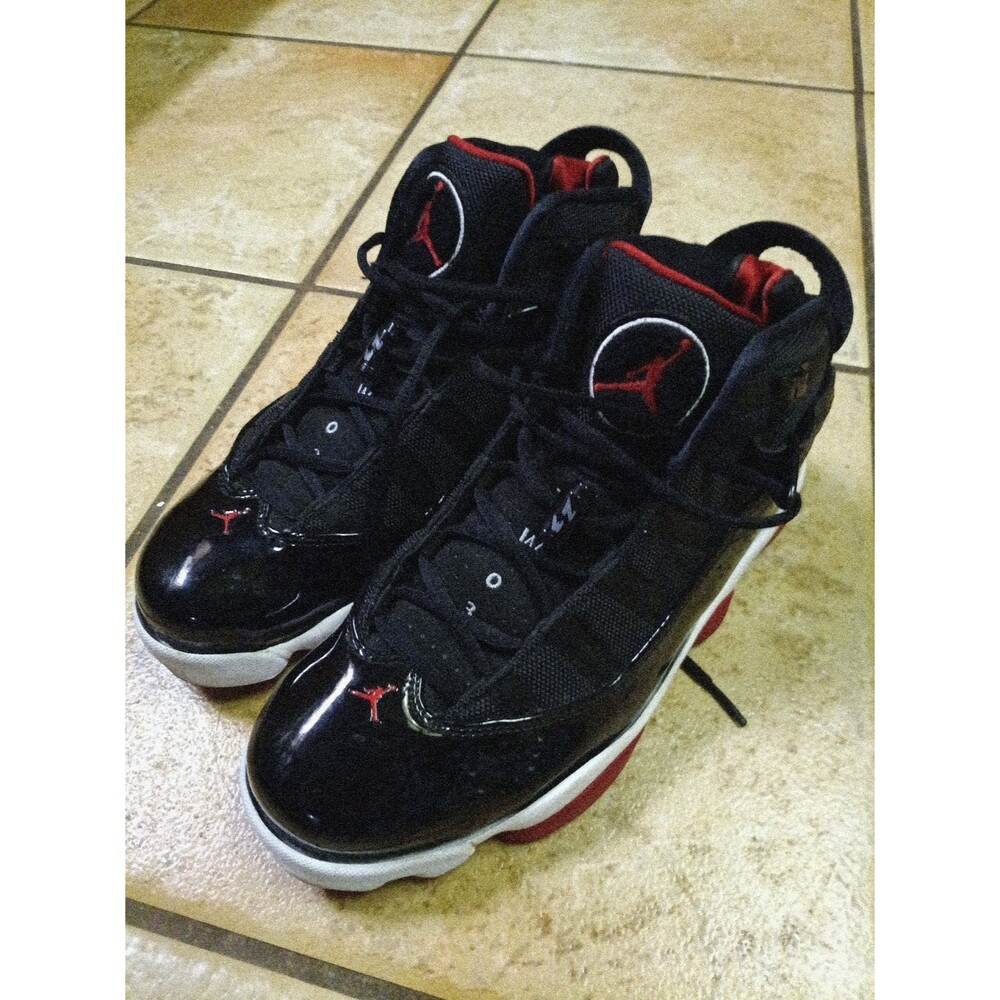 Jordan Six Rings - Blk/Red, Men’s Size 8